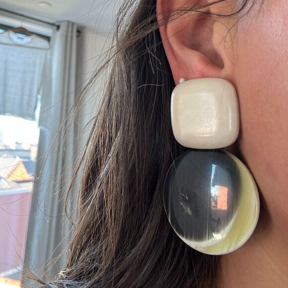 Rachel Comey Tiger Eye Earrings - Picture 4 of 4